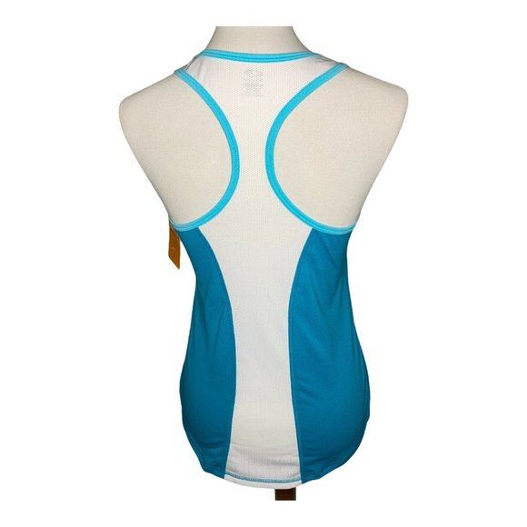 C9 Champion Racer Back Mesh Tank Top Size XS Blue White - Picture 4 of 7